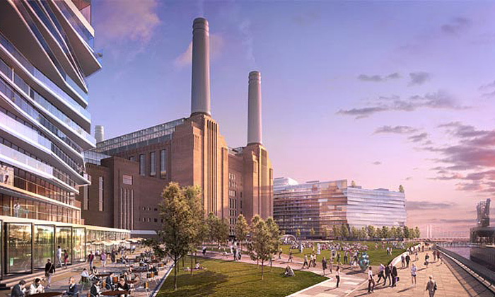 Přestavba legendární elektrárny Battersea startuje