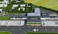 Plánovaná podoba nového Letiště Vodochody