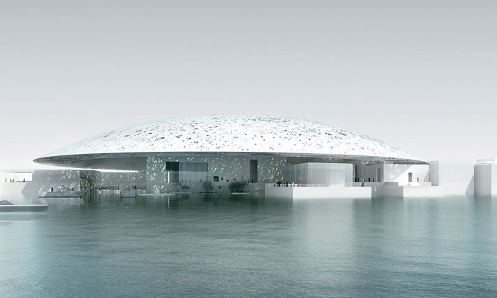 Jean Nouvel staví arabský Louvre kus od Abu Dhabi