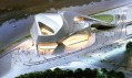 Marocké velké divadlo Rabat Grand Theatre od Zaha Hadid Architects