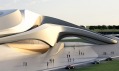 Marocké velké divadlo Rabat Grand Theatre od Zaha Hadid Architects