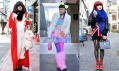 Ukázky street fashion neboli módních kreací z ulic Japonska