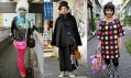 Ukázky street fashion neboli módních kreací z ulic Japonska