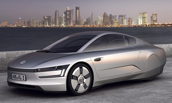 Volkswagen XL1 je přísně aerodynamický koncept