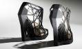 Andreia Chaves a její kolekce bot Invisible Shoe v nahé verzi