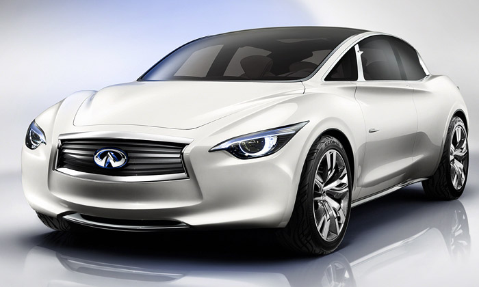 Infiniti Etherea je hybridní crossover ladných tvarů