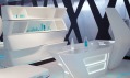 Instalace Tron designs Corian v Miláně