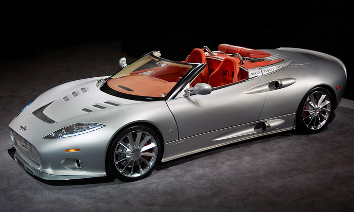 Luxusní Spyker C8 Aileron Spyder konečně v Česku