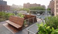 Druhá část parku High Line v New Yorku na Manhattanu