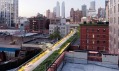 Druhá část parku High Line v New Yorku na Manhattanu