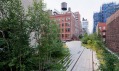 Druhá část parku High Line v New Yorku na Manhattanu