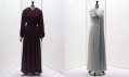 Ukázka z výstavy šatů Madame Grès v Paříži