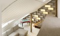 Zaoblený loft v Praze od A1 Architects