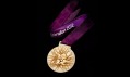 Zlatá medaile pro Letní olympijské hry Londýn 2012 na stuze