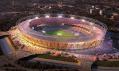 Olympijský stadion od Populous pro letní olympijské hry Londýn 2012