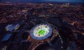 Olympijský stadion od Populous pro letní olympijské hry Londýn 2012