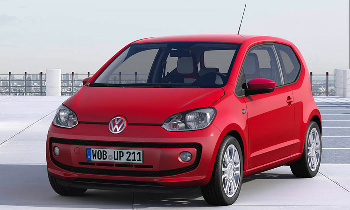 Odhalen malý minimalistický vůz Volkswagen Up!