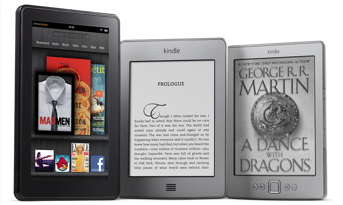 Amazon uvádí nové čtečky i levný tablet Kindle Fire