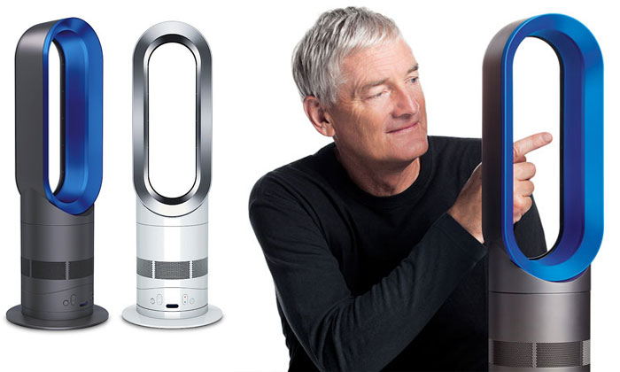 Dyson Hot je teplovzdušný ventilátor bez vrtule