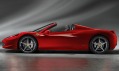 Otevřený supersportovní vůz Ferrari 458 Spider