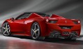 Otevřený supersportovní vůz Ferrari 458 Spider