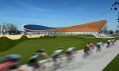 Olympijský velodrom v Londýně na vizualizaci před stavbou