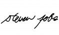Podpis Steva Jobse