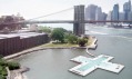 Městský bazén +Pool na vizualizacích a nákresech v New Yorku