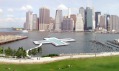 Městský bazén +Pool na vizualizacích a nákresech v New Yorku