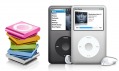 Další dva přehrávače iPod shuffle a iPod classic