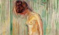 Edvard Munch a ukázka jeho děl z výstavy v Centre Georges Pompidou v Paříži