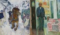 Edvard Munch a ukázka jeho děl z výstavy v Centre Georges Pompidou v Paříži