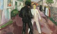 Edvard Munch a ukázka jeho děl z výstavy v Centre Georges Pompidou v Paříži