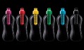 Filtrační láhve Bobble v prvních šesti barvách pozdeji doplněných o další dvě