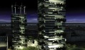 Mrakodrapy s lesem Bosco Verticale v Miláně od Stefano Boeri Architetti