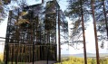 Zrcadlová krychle TreeHotel v prodeji jako montovaný dům MirrorCube