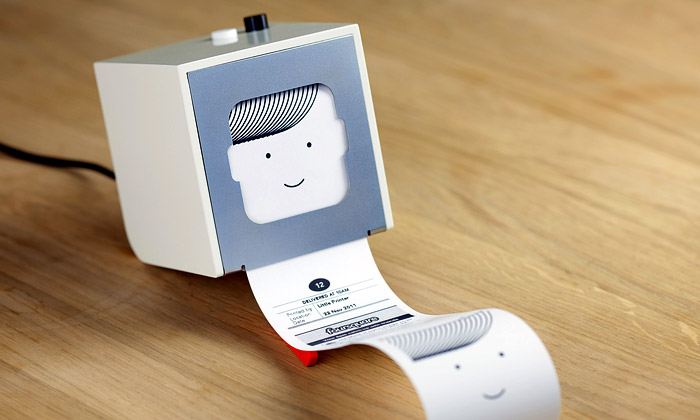 Little Printer je tiskárna pro mobily nejen na úkoly