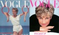 Obálka módního časopisu Vogue z roku 1983 a 1991