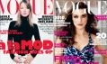 Obálka módního časopisu Vogue z roku 1995 a 2009