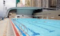 Hongkongský veřejný plavecký bazén Kennedy Town Swimming Pool