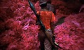 Richard Mosse a ukázka z jeho série fotografií Infra