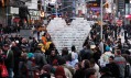 Valentýnské srdce na Times Square v roce 2010