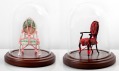 James Kennedy a jeho bondage miniatur židlí