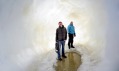 Ledový přístřešek nazvaný Polární slepice od libereckých architektů Mjölk