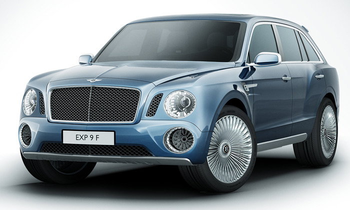 Bentley EXP 9 F je koncept superluxusního SUV