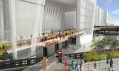 Návrh poslední třetí části parku High Line v New Yorku na Manhattanu