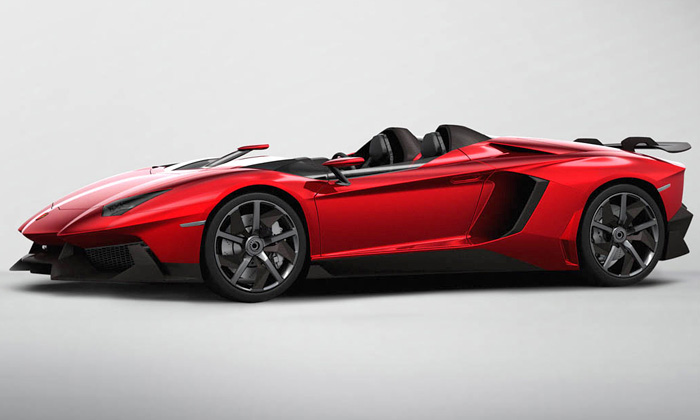 Lamborghini uvádí speedster z karbonu Aventador J