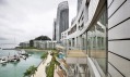 Reflections od Daniela Libeskinda v přístavu Keppel Bay v Singapuru
