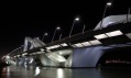 Sheikh Zayed Bridge v Abu Dhabi od Zaha Hadid Architects