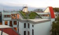 Zahrada s terasou na bytovém domě v Kodani od JDS
